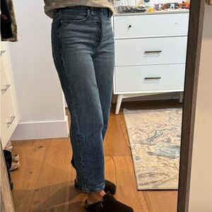 Madewell the perfect vintage wide leg crop size 25